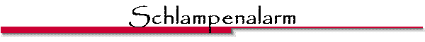 Schlampenalarm